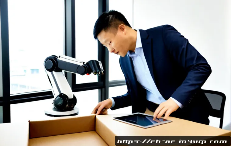 작업 자동화가 기업 혁신에 미치는 영향 - Photorealistic modern enterprise innovation hub, diverse business professionals collaborating around...